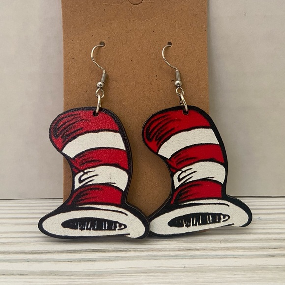 NIP Dr. Seuss earrings - Picture 2 of 2